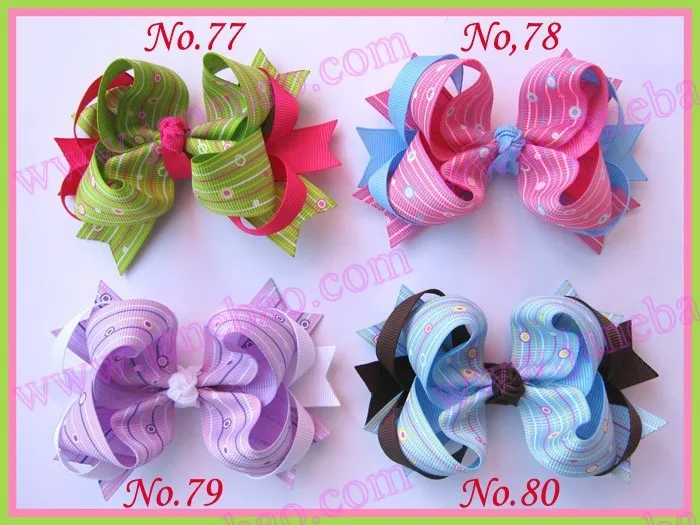

free shipping 2017 Newest 280pcs 4'' ring hair bows girl boutique hair bows girl hair accessories hair clips