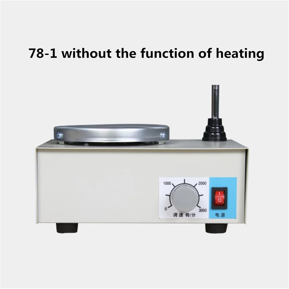 78-1 Lab Agitator Magnetic Stirring Apparatus Whisk Laboratory Beaker Mixing Tools Without The Function of Heating