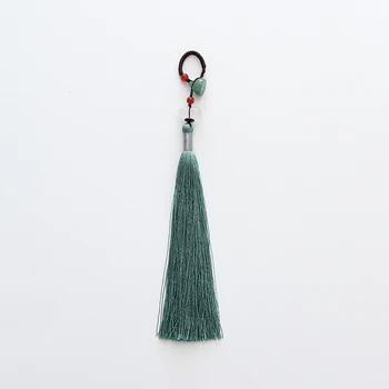 

Chinese style Buddhist woman with cheongsam lotus seed tassel pressure accessories