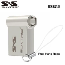 Suntrsi, мини USB флеш-накопитель, 4 ГБ, 8 ГБ, 16 ГБ, 32 ГБ, 64 ГБ, флеш-накопитель, металлический флеш-накопитель, высокоскоростная USB флешка, USB флеш-накопитель, печать логотипа на заказ