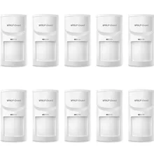 1/2/4/6/8/10 лотов волк-охранник Беспроводной с защитой от вскрытия движения PIR Сенсор пожарный извещатель для домашней безопасности сигнализация Системы HW-05B