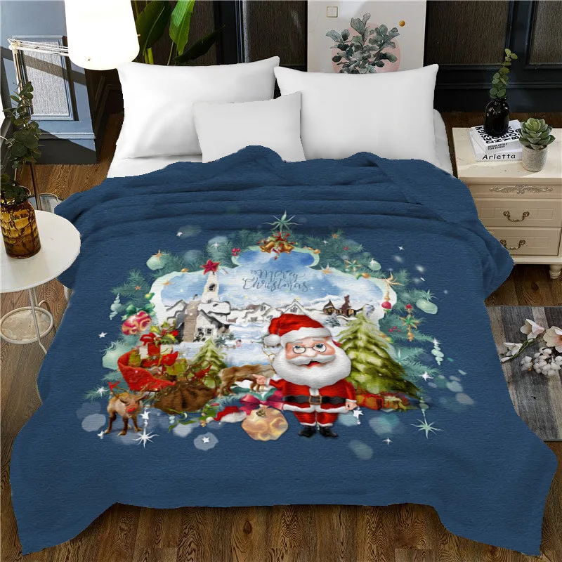Blanket Christmas Tree Snowman Super Soft Bed Sofa Fleece Blanket Christmas Tree Snowman Super Soft Bed Sofa Fleece Throws Composite Law Levin Cashmere Blankets Covers In Throw From Home Garden On