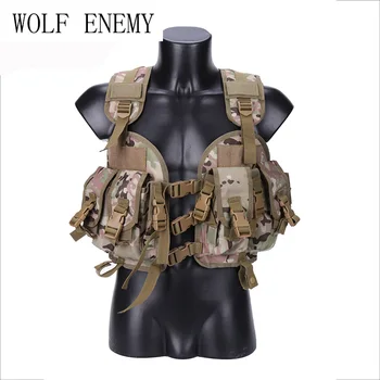 

Neutral Waterproof Protective Tactical Vest Outdoor Camouflage CS Equipment Seal 97