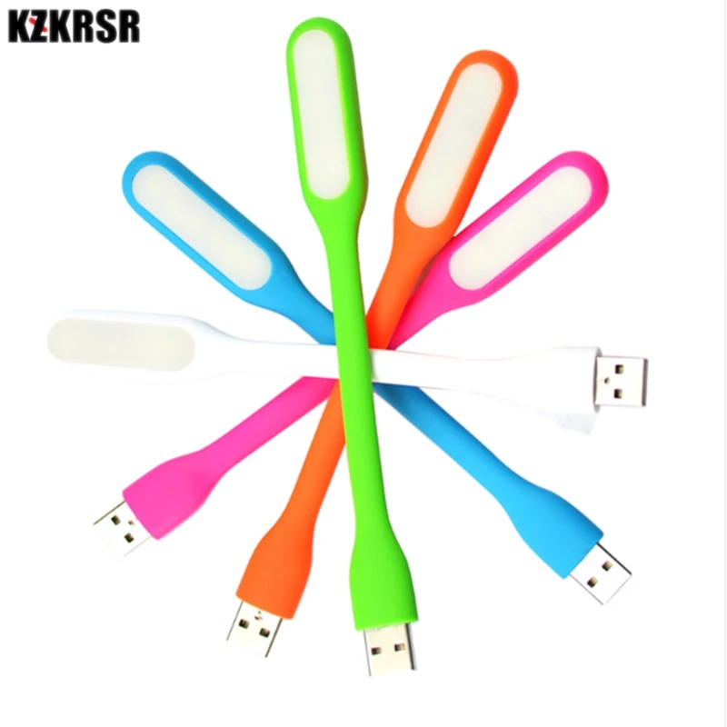 KZKRSR 5 видов цветов Usb ночник клавиатура Светодиодная лампа для Xiaomi Power Bank