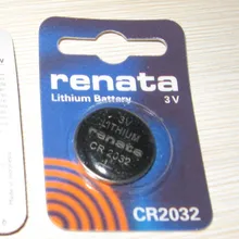 RE NATA CR2032 3V батарея LI-MN кнопка батареи 100 ячеек по отдельности