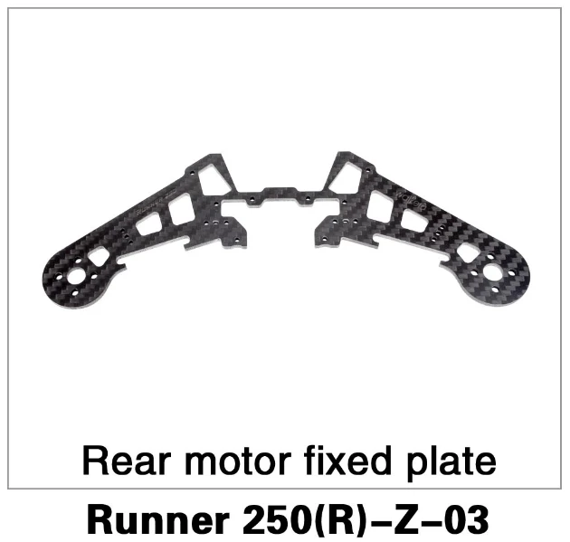 

Free Shipping Original Walkera Runner 250 Advance Propellers Spare Parts Rear Motor Fixed Plate Runner 250(R)-Z-03