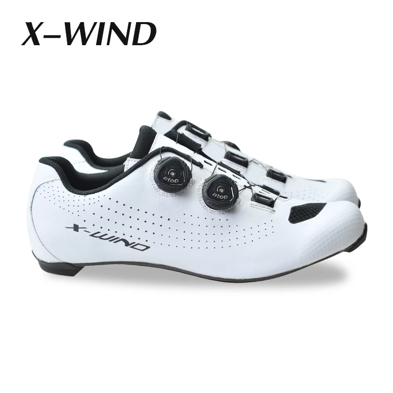 X WIND углеродная обувь для шоссейного велосипеда с замком, обувь для велоспорта, мужские гоночные кроссовки для шоссейного велосипеда, профессиональные спортивные дышащие кроссовки