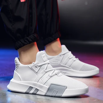 

BIGFIRSE Men's Fashion Sneakers Breathable Non-slip Adult Flats 39 Summer New Men Shoes Light Comfortable Outdoor Casual Shoes