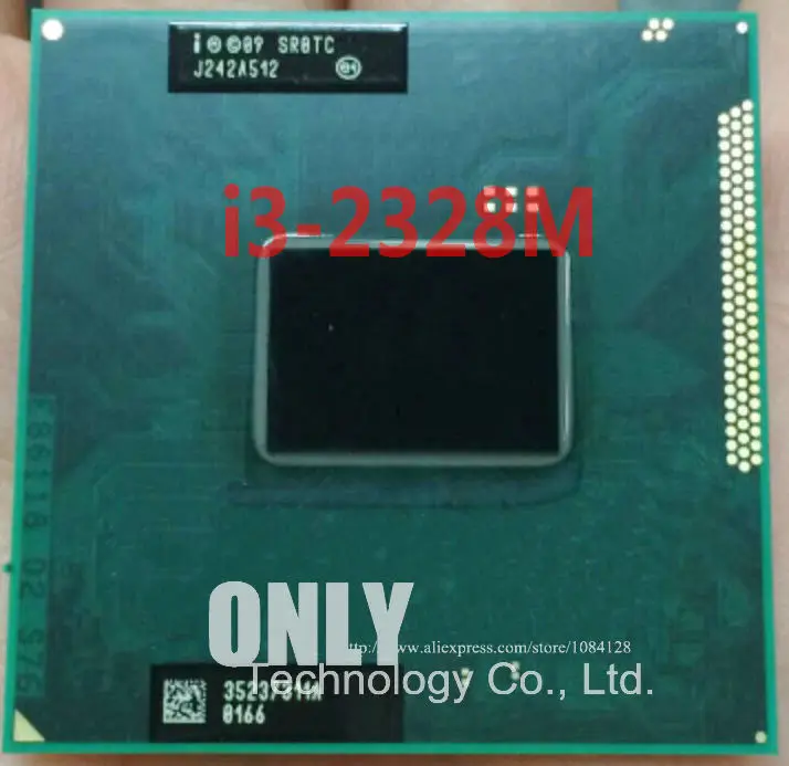 Процессор intel для ноутбука i3-2328M i3 2328M SR0TC разъем G2 (rPGA988B) отдельные компоненты