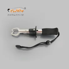 Рыболовные снасти коробки Качество& обслуживание черный из нержавеющей стали Портативный рыболовный грейфер ловли Гриппер для рыбалки инструмент