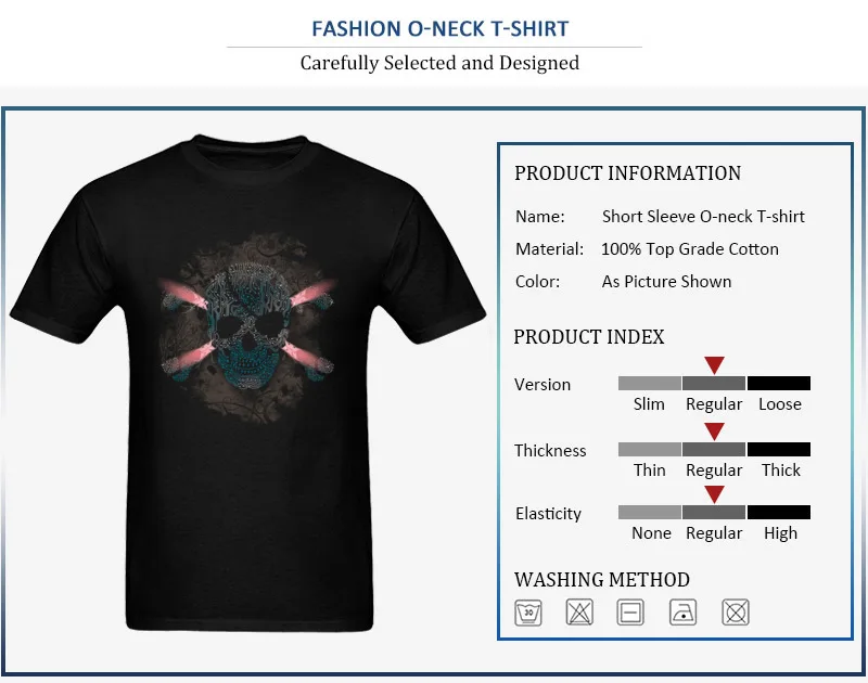 Hot Sale Cyber Skull 3D Printed Short Sleeve T-shirts VALENTINE DAY Crew Neck Pure Cotton Tops T Shirt for Men Tee-Shirts Casual Cyber Skull