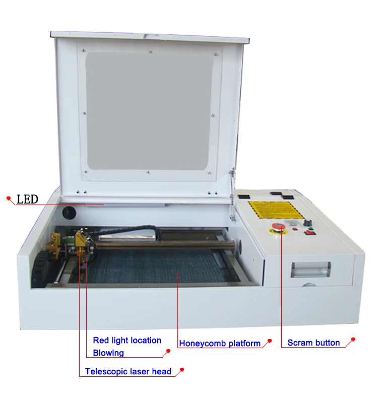 hot sale 4040 small laser cutting machine