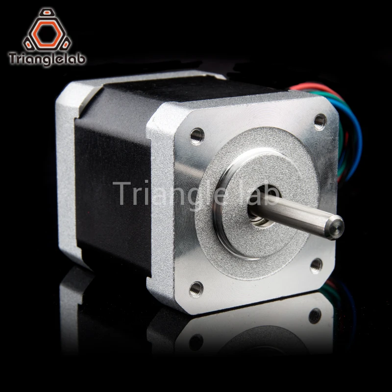 Baratos 1 Uds. trianglelab personalizado NEMA17 0,9 Motor paso a paso L48MM para extrusora TITAN AQUA para extrusora de impresora 3D 1.68A