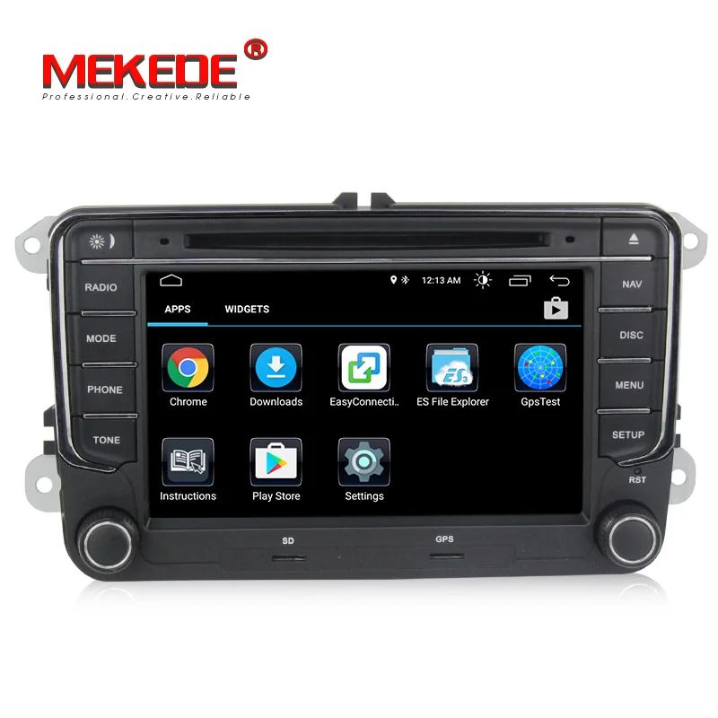 Автомагнитола с GPS навигацией 2DIN Android 8 1 для Volkswagen SKODA GOLF 5 Golf 6 POLO PASSAT B5 B6 TIGUAN dvd плеер