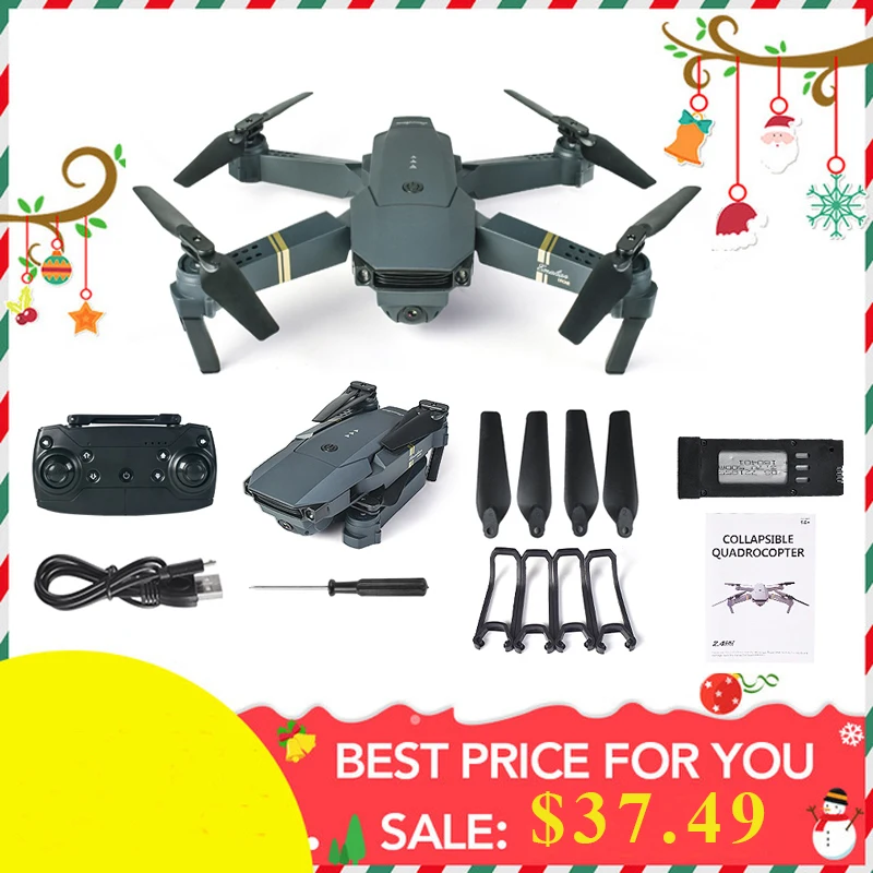 

E58 WIFI FPV With Wide Angle HD Camera High Hold Mode Foldable RC Quadcopter Helicopter Drone RTF VS VISUO XS809HW JJRCH37 Dron