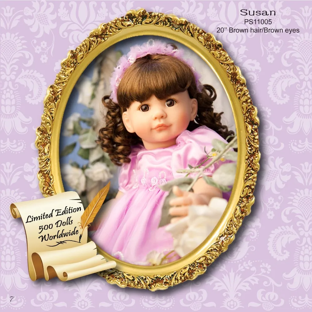 50cm Silicone Vinyl Reborn Baby Doll Life