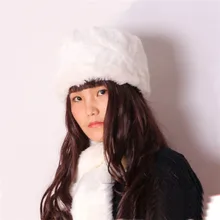 Зимняя теплая женская шапка в казачьем стиле, шапка из искусственного меха для русской улицы, женская шапка в русском стиле, женские аксессуары и одежда 011