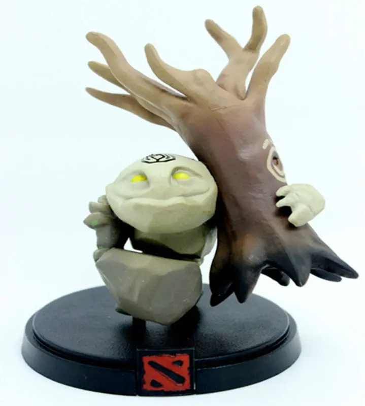 2015New 4PcsSet Wow Dota 2 Figure SLARK DOOM VS TINY 5-8 cm Boxed PVC Action Figures Toy 7