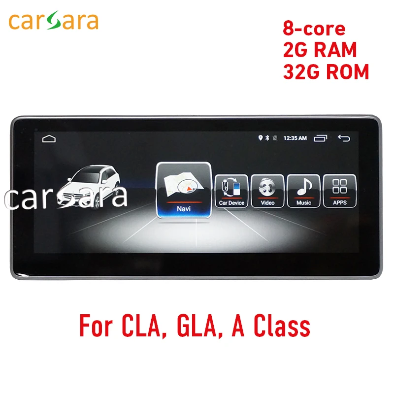 2G RAM 10.25 Android display for Mercede Benz CLA GLA A Class W176 2013-2017 GPS Navigation radio stereo dash multimedia player