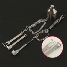 Мульти-бренд сумки для глаз самообслуживания крючки красота пластик нержавеющая стальная окантовка приборов хирургические инструменты мешок для глаз тянуть крюк