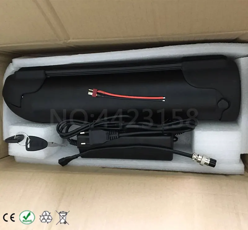 Clearance EU US Free Tax 36V 500W Motor Electric Bicycle Battery 36V 13AH E-Bike Li-ion Battery 36 V 13AH lithium Scooter Battery with BMS 5