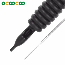 5 шт) интегрипосылка Пакет Одноразовые иглы+ ручка трубки 5RS-серебро+ черный(5 шт