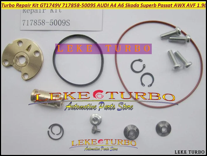 

Turbo Repair Kit rebuild Kits GT1749V 717858 717858-0001 038145702N 038145702G 038145702J 038145702E AWX AVF BLB AVB BPW 1.9TDI