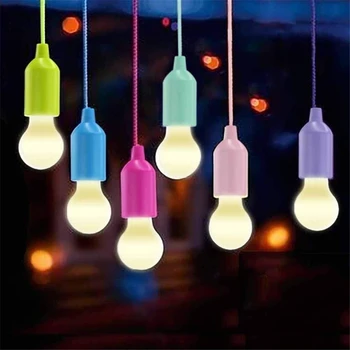

6Pcs LED Lamp Portable Holiday Garden Outdoor Solar String Light For Hiking Fishing Desk Camping Tent Christmas Wall Lamp