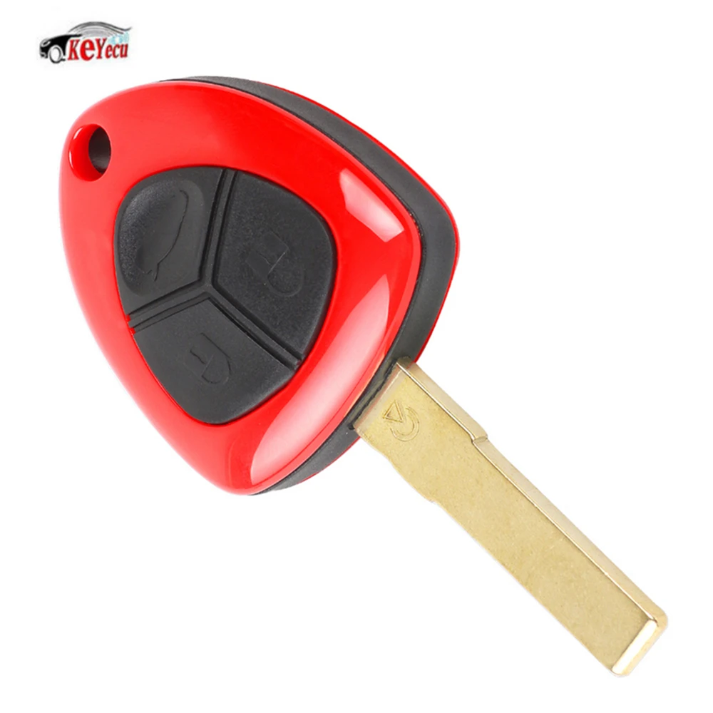 KEYECU New Smart Replacement Remote Key Fob 3 Button 433MHz ID48 Chip for Ferrari 458 Italia California 2010-2014 FF 599 GTB KEYECU New Smart Replacement Remote Key Fob 3 Button 433MHz ID48 Chip for Ferrari 458 Italia California 2010-2014 FF 599 GTB