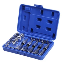 29PCS Box Torx Star Socket Set Bit Male Female E T Sockets With Torx Bit Tool