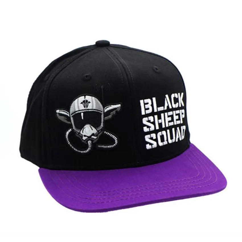 

TBS custom version black sheep squad snap cap for outdoor sports