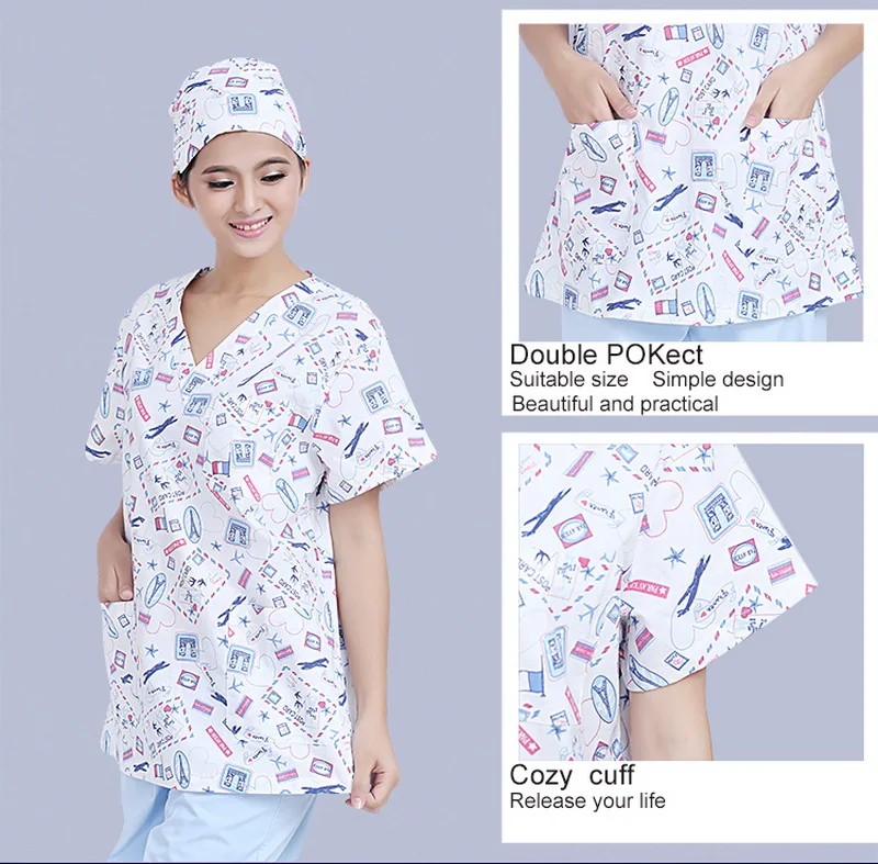 Для ролевых игр, медсестра, Для женщин медицинская одежда обслуживающего персонала топы с короткими рукавами для маленького мальчика, больница DentalBeauty спа салон Повседневная обувь футболки