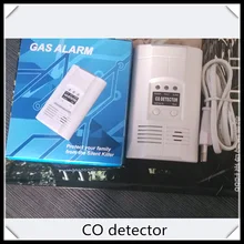 Carbon Monoxide Alarm   CO gas detector with CE AC220V Powered Carbon Monoxide detector