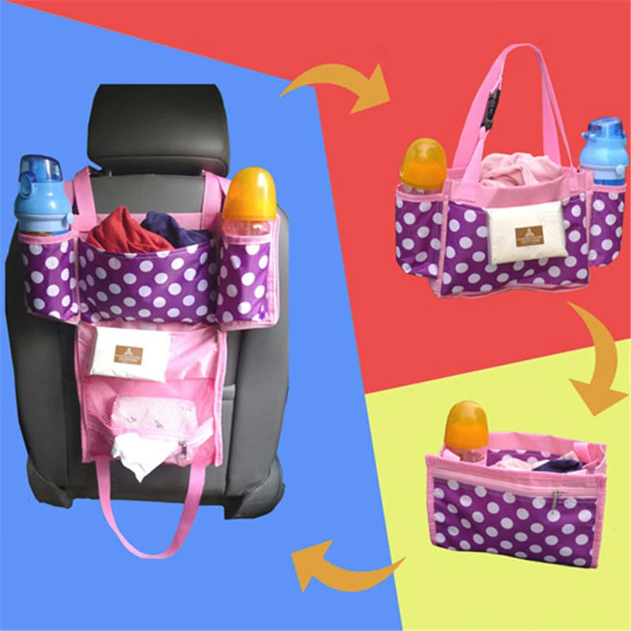 Baby Stroller Bag Babies Trolley Bags Strollers Storage Basket Portable Hanging Kids Maternity