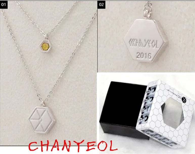 2017 новое поступление kpop колье чокер exo & ювелирные изделия звезда 9 членов