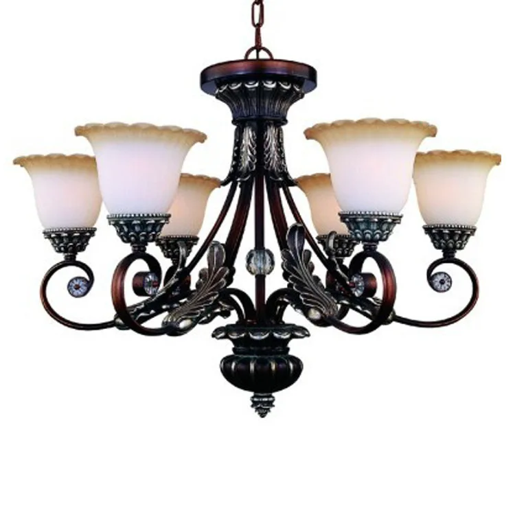 modern chandelier Iron Resin Bronze bedroom living room for chandelier