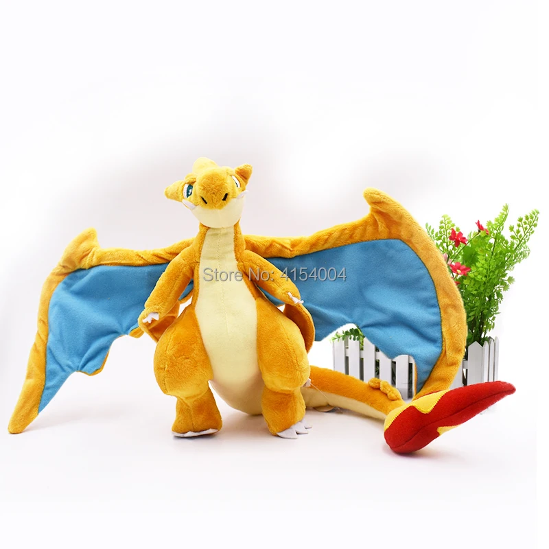 4 стиля Q версия Mega Charizard X& Y Mega Charizard Y Mega Evolution чучела животных Peluche плюшевые качественные игрушки для детей