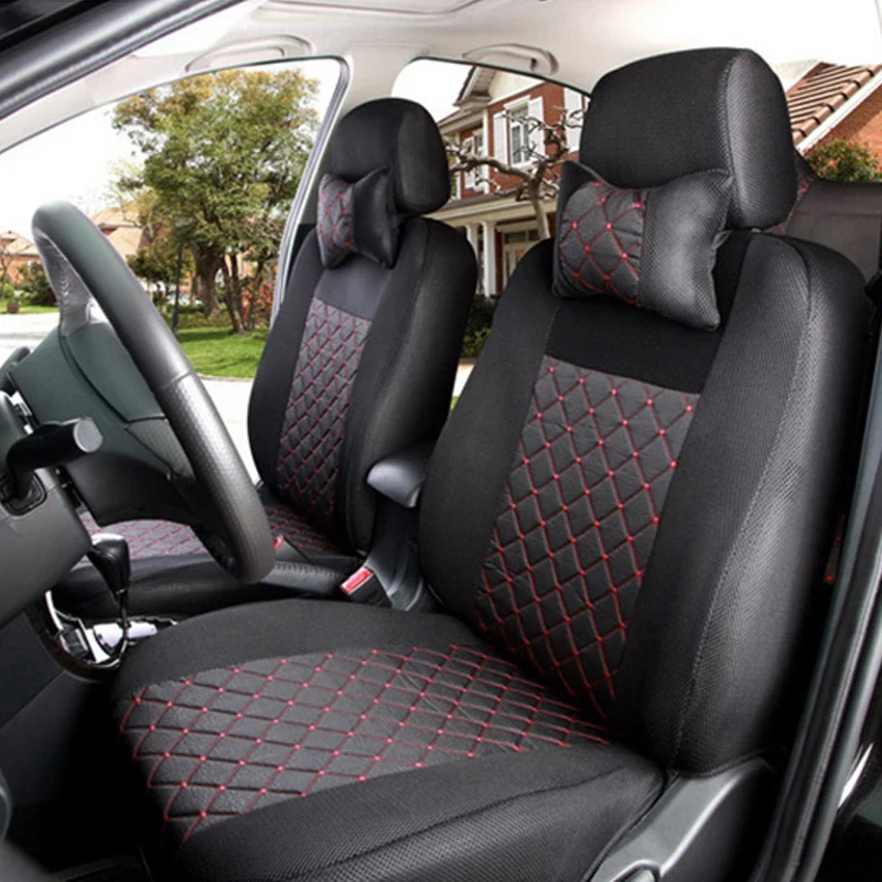 

(Front + Rear) Universal car seat covers for Lincoln All Models Navigator MKZ MKS MKC MKX MKT auto car accessories car styling