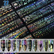 Blueness 10Rolls/Bottle Holographic Laser Nails Transfer Foil Stickers Mix Pattern Manicure DIY Nail Art Decorations Decals DIY Blueness 10Rolls/Bottle Holographic Laser Nails Transfer Foil Stickers Mix Pattern Manicure DIY Nail Art Decorations Decals DIY