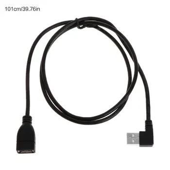 

USB Extension Cables 20cm Female Type A USB 2.0 To Right Angle 90 Degree Male Plug Cable Cord Adapter