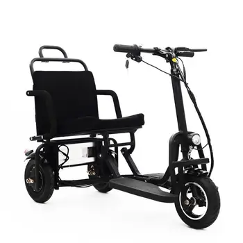 

UBGO 48V10A Single Driver Motor Powerful Three wheel Electric Scooter 10 Inch E-Scooter