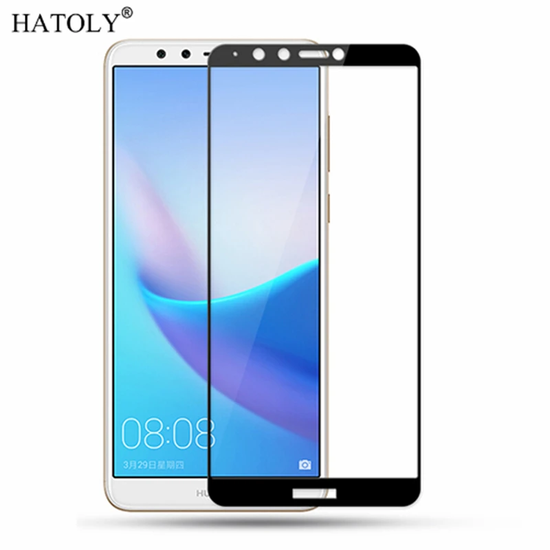 Защитное стекло закаленное для Huawei Y9 2018|Защитные стёкла и плёнки| |