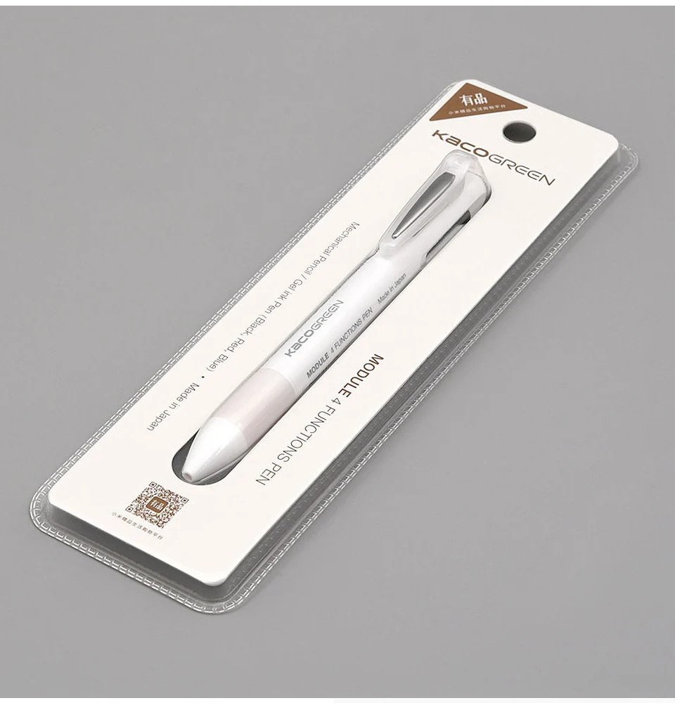 Xiaomi KACO 4 In 1 Multifunction 0.5mm Black Blue Red Refill Gel Pen Mechanical (9)