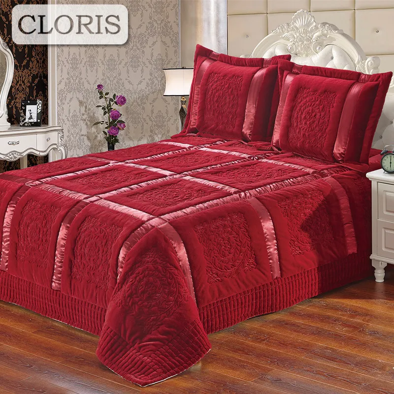 

CLORIS Comfortable Blanket Moscow Deliver Family Paild King Size Double Pillowcases High Quality Sofa Bedspreads Travel Blanket