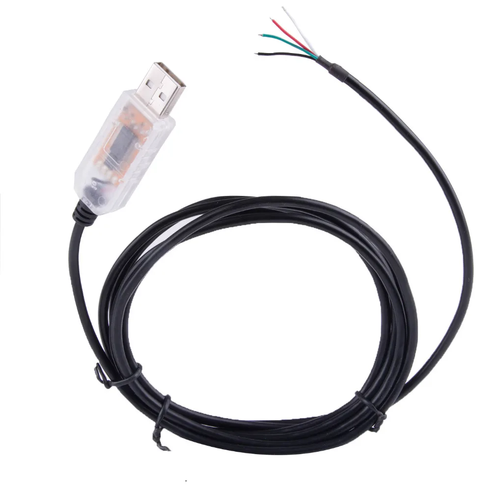 Кабель конвертер RS485 FTDI с чипом на 4 провода 6 ядер концевой разъем USB кабель Pinout