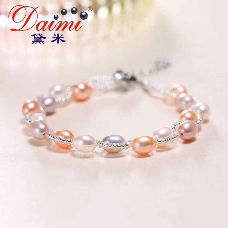 

DAIMI Multi 6-7mm Pearl Bracelet Bracelet Bracelets for Women