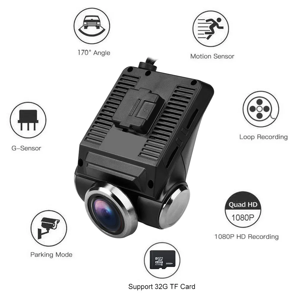 

Mini 3G Dash Camera With Wifi GPS Logger DashCam Hidden Type Full HD 1080P Loop Recording Auto DVRs