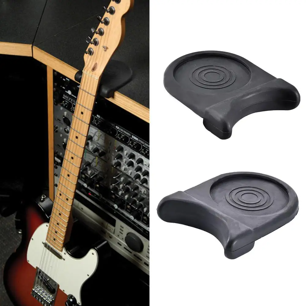 

Folk Electric Guitar Bass Head Frame Black Rubber Neck Bracket Desktop Rest Rest Easy To Use Accept Wholesale