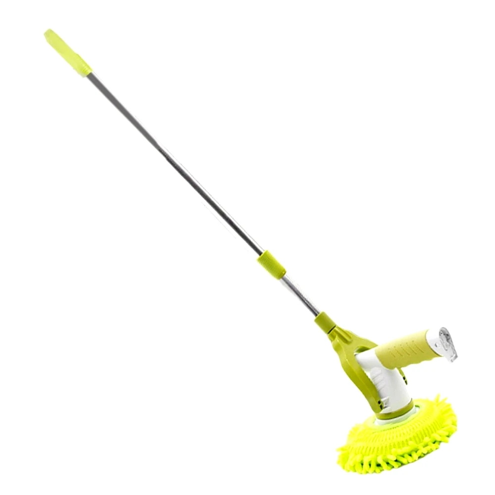 

Household Use Electric Charging Cleaning Brush Adjustable 360 Rotating Automatic Cleaning Window Floor Mop Green