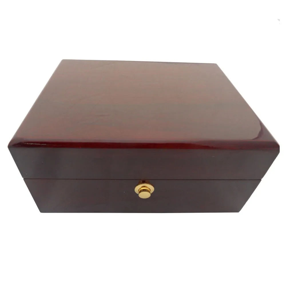Красная деревянная коробка для часов, чехол для часов, подарок для часов лакированные коробки, может изготовленный на заказ логотип, поставка Заводской упаковки